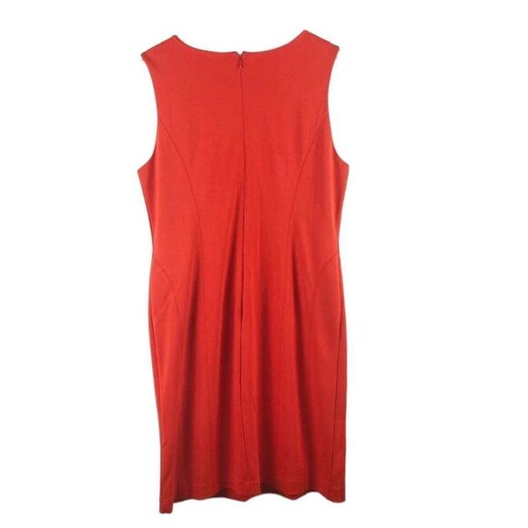 Banana Republic orange Sheath Dress size 12 - Picture 2 of 6